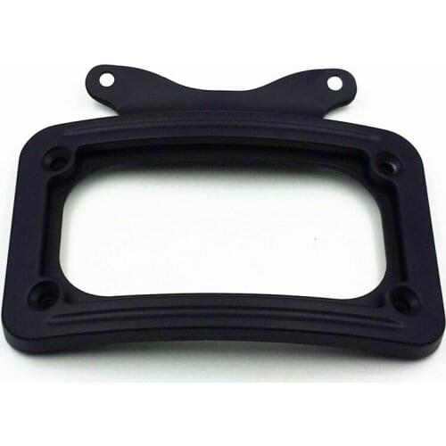 Rear Black License Plate Bracket For Harley Road Street Glide FLHX FLTRX FLHXS