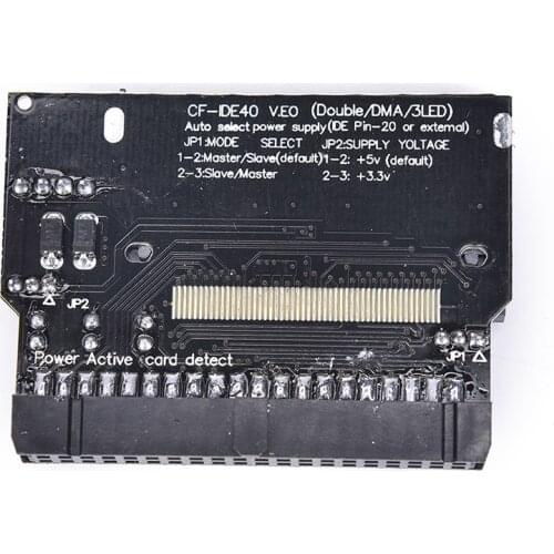 Compact Flash CF to 3.5 Female 40 Pin IDE Bootable Adapter Converter Card