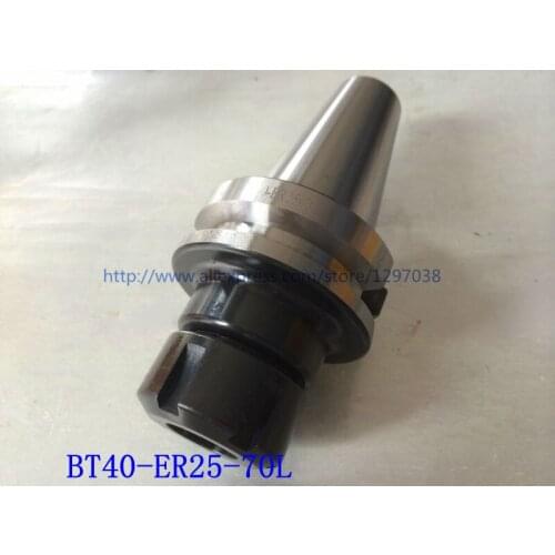 1pcs BT40-ER25-70L Collet Chuck Toolholder Suitable for ER25 Spring collet and ER25 nut CNC Milling Toolholder