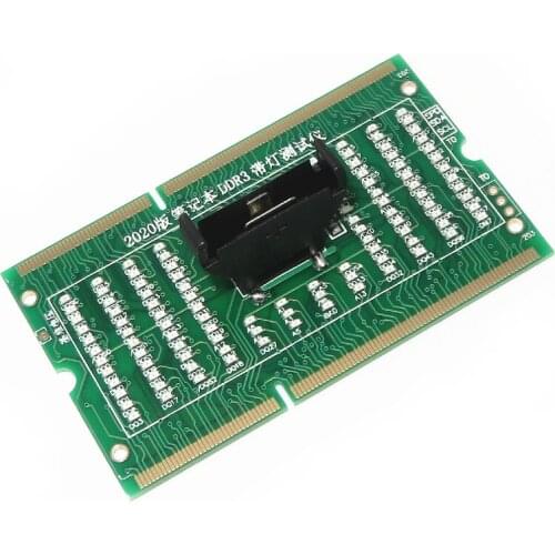 1pcs/lot Laptop Memory DDR3 dual illuminated test card pros and cons to dual tester In Stock