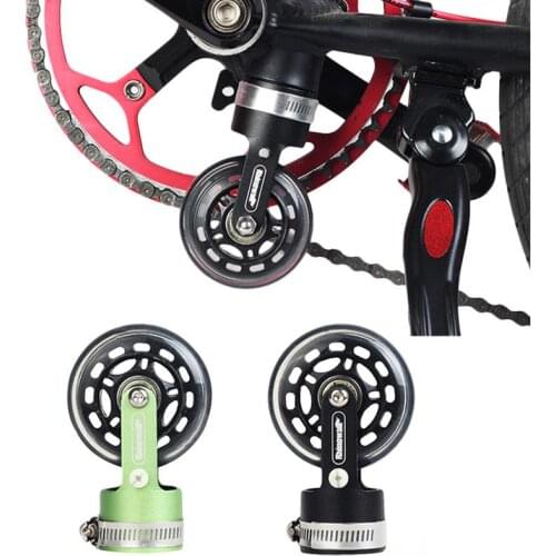 1pc Ultralight Folding Bike Auxiliary Wheel Roller Assistor Booster for Folding Bicycle Training Wheels