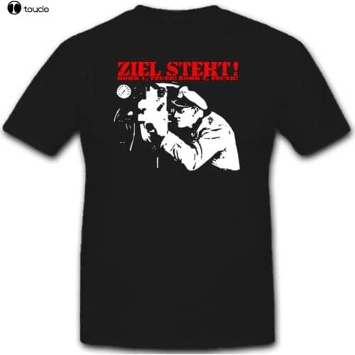 2019 Summer brand clothing Unterseeboot Ziel Steht Deutschland U Boot military Marine captain T Shirt Novelty T Shirt