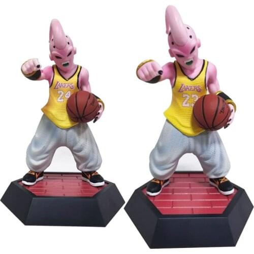 Dragon Ball Animation Peripheral Figures Trend Series Kobe Buu James Buu Color Box Model Hand-made Decoration Toy Gifts