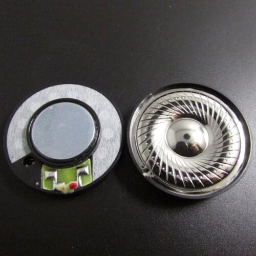 40mm speaker unit titanium film driver bass HiFi 1pair=2pcs