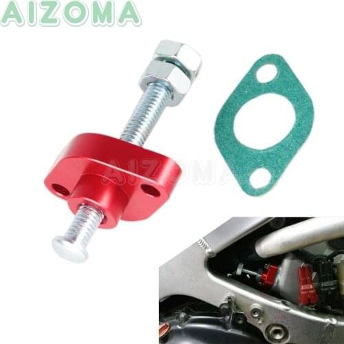 For SUZUKI GSXR 600/750 GSF400 GSX1300 RMX450 Manual Cam Timing Chain Tensioner For Honda TRX 400EX/450R CRF150 250 450 R/X