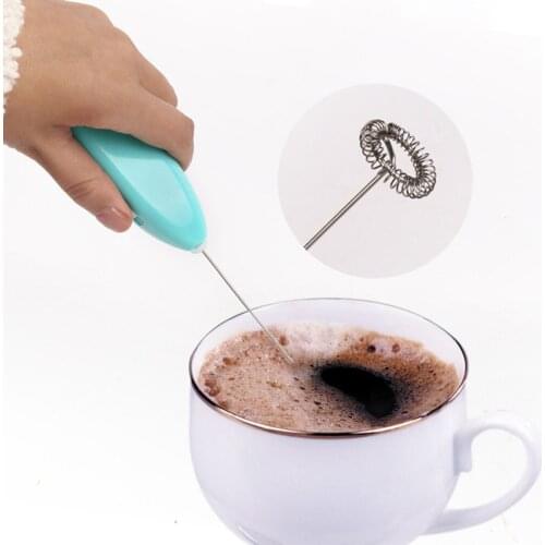 Electric Milk Frother Coffee Frother Foamer Whisk Mixer Stirrer Egg Beater Mini Handheld Milk Coffee Egg Kitchen Stirring Gadget