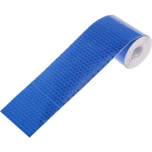General 3Mx5m Reflective Tape, Self-Adhesive Night Reflective Tape, Suitable For Cars, Bicycles, Motorcycles Blue