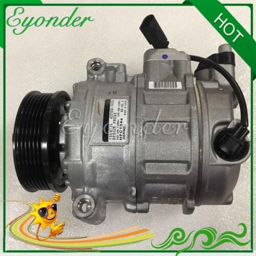 Original AC A/C Air Conditioning Compressor Cooling Pump for VW Volkswagen AMAROK T5 MULTIVAN V TRANSPORTER CARAVELLE Bus 2.0