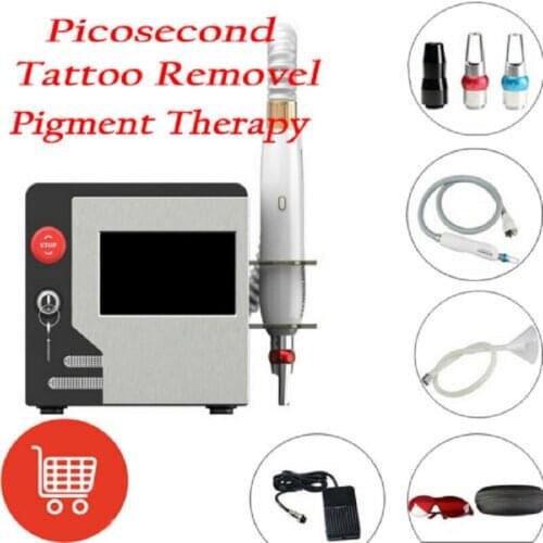 Nd Yag Picosecond Laser Tattoo Removal Skin Whitening Remove Freckles Beauty device for salon
