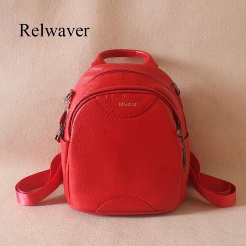 Relwaver Women's Red Backpacks