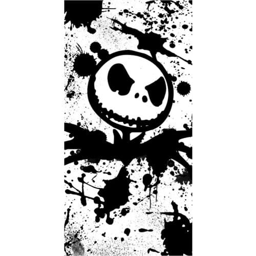 35*70CM Washcloth!The Night Before Christmas Cartoon Pattern Printed Solf Bamboo Microfiber Towel For Bath&Beach&Gym&Camping Use