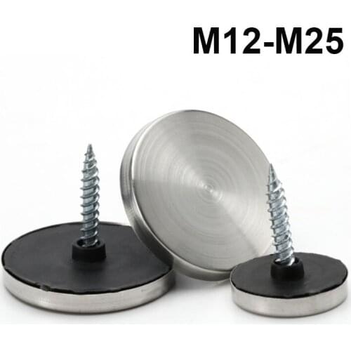 Mirror Decorative Nail Advertising Glass Screw Cap Cover Fasteners Stainless Steel Billboard Fixing Diameter 12-25mm