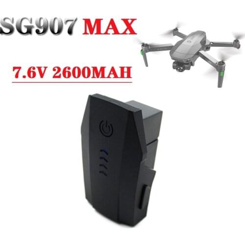 1-3pcs 7.6V 2600mAh Lithium Battery For SG907MAX SG-907 MAX 5G GPS Smart Anti-Shake RC Quadcopter Drone Spare Parts