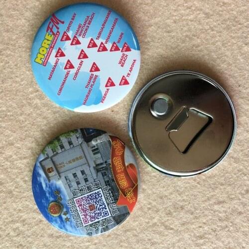 100pcs/lot Metal Tinplate Fridge Magnet Magnetic beer Bottle Opener