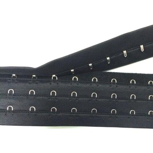 500 Sets/lot Belt Buckle Underwear 28.5cm Bodysuit Long Strip Stainless Steel Hook Eye Sewing Accessories