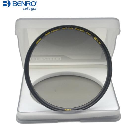 Benro MAGND8S GND8(0.9) GND Filter SOFT ULCA WMC SLIM 3-STOP Round GND Filters Graduated Neutral Density Soft Filter Free Ship