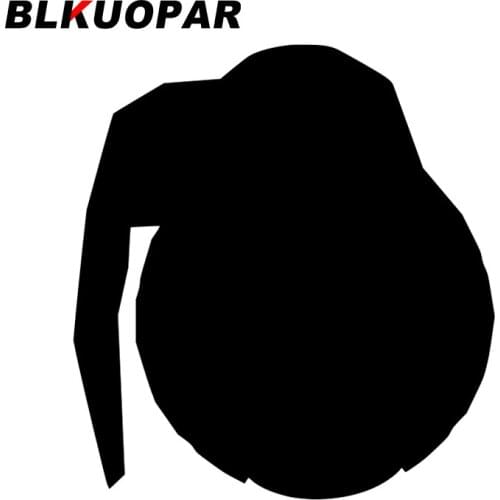 BLKUOPAR for Weapon Bomb Ammunition Throw Car Stickers Vinyl Simple Decals Sunscreen Refrigerator Laptop Decor Car Label