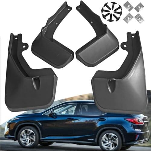763m)Custom Logo Brand print logo design on the surface Mudflaps car accessories For LEXUS RX NX ES UX CT