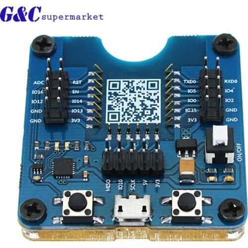 ESP8266 ESP-WROOM-32 ESP32-WROVER Development Board Test Burning Fixture Tool Downloader for ESP-12F ESP-07S diy electronics