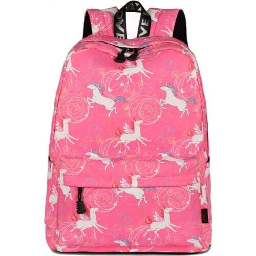 Женские рюкзаки с принтами FEELFUN China At AliExpress