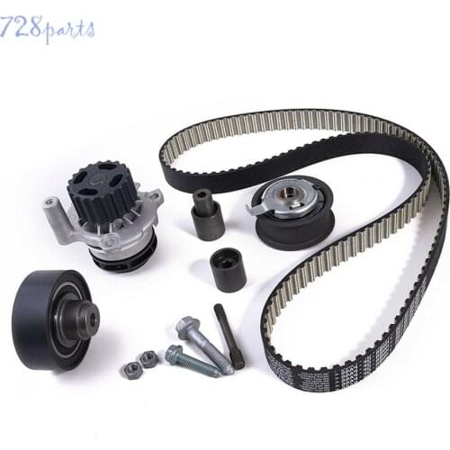 Z=141 Timing Belt Tensioner Pulley Water Pump Kit Fit For VW Beetle Golf Jetta Audi A3 1.9L