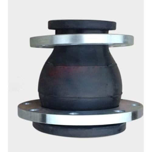 KXT Concentric Reducer Flexible Rubber Joint Carbon Steel Flange Coaxial Flange Reducing Diameter Joint DN250 Pipe Connection