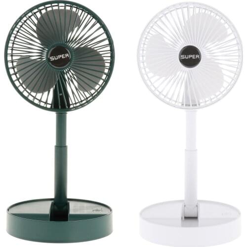 Low Noise Foldable Desktop Fan Electric Personal Summer Fan 3 Speeds Adjustable, Table Gadgets