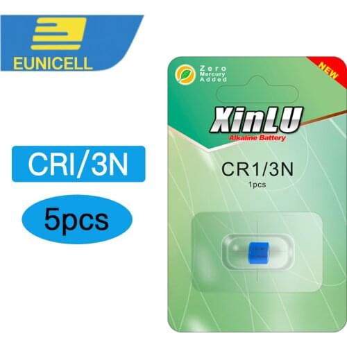 5pcs Original CR1/3N DL1/3N Battery 2L76 K58L 5018LC CR11108 3V Lithium Battery for Camera Locator Cell Button Batteries Cr1