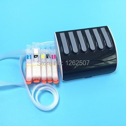 PGI-170 CLI-171 Continous ink supply system For Canon Pixma MG6180 MG5710 Printer Ciss system