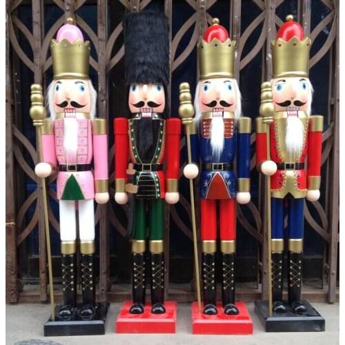 A crafts gifts England European patch 90cm Nutcracker soldiers puppet soldiers most styles delivery entity 0.9M