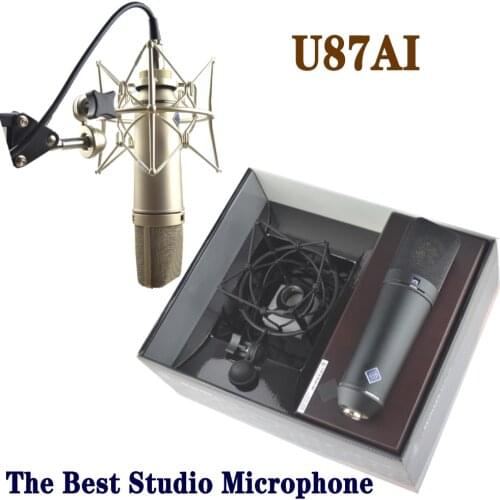 U87 microphone professional condenser,U87AI High Quality Supercardioid Studio Micro,TOP Recording MIC for u87ai
