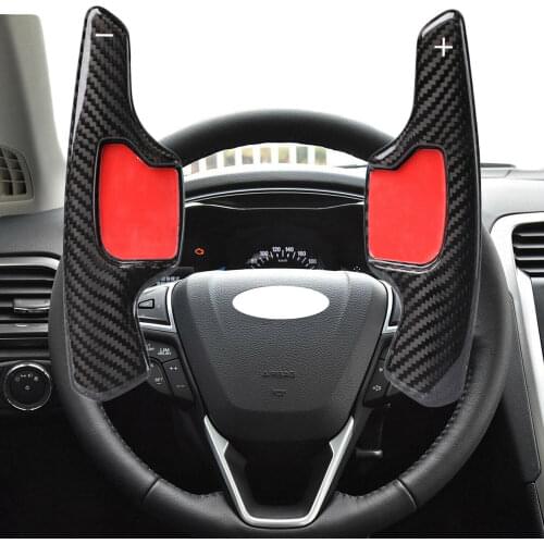 Gear Shift Lever Paddle Steering Wheel Accessories Fit For Ford Taurus Mondeo Edge Lincoln MKC MKS MKZ MKX Car Shifter