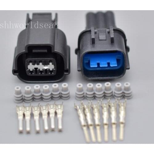 Shhworldsea 6 Pin 1.2MM PB535-06027 PB521-06020 Automotive Electrical Connector Plug Auto Waterproof Socket For Idle Motor