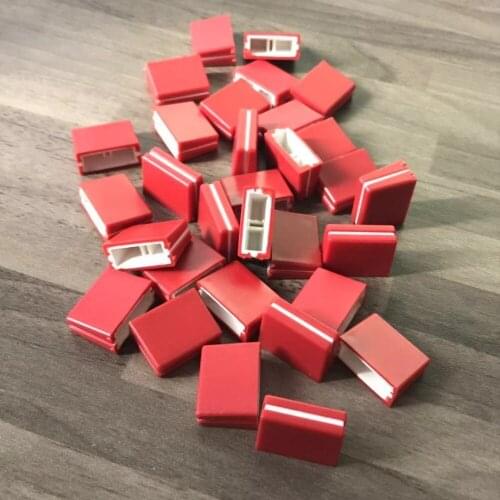 50PCS/LOT REPLACEMENT FOR PIONEER FADER CROSSFADER KNOB DJM800 DJM700 DAC2371 red color