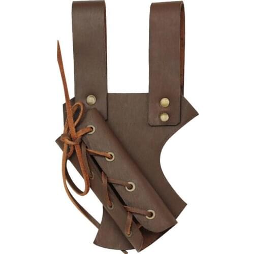 Medieval Renaissance Sword Frog Artificial Leather Sword Belt Renaissance Broadsword Sleeve