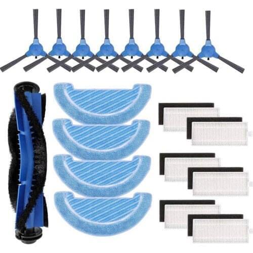 Spare Parts Accessories for Cecotec Conga 1090 Robot Vacuum Cleaner Spare Parts Main Side Brush Hepa Filters Mop Cloths