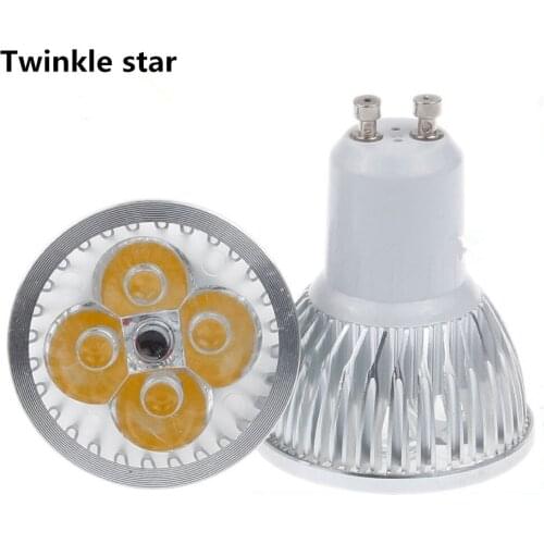 10 Pieces Led Bulb Light GU10 3W 4W 110V 220V Dimmable Spotlight Cool White Warm white 3000K 4000K 6500K Daylight High Power