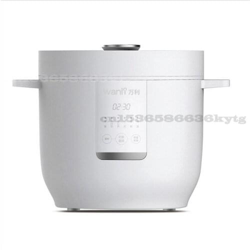 2L electric rice cooker Thicken rice machine Food grade non-stick coating Removable lid with LED touch panel 350W
