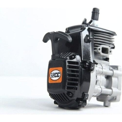 4 Bolt 32CC Easy To Start Engine (with Carburetor NGK Spark Plug) Fit for 1/5 HPI ROVAN ROFUN KM BAJA Losi Parts