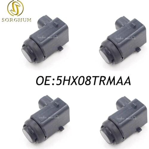 4PCS Front PDC Ultrasonic Parking Sensor For Jeep Grand Cherokee 5HX08TRMAA 3 Pins