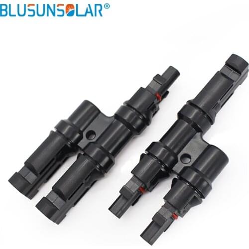 5 Pair pv solar Connector T Branch Connectors Male And Female For Solar Panels 1F2M + 1M2F For Solar Power System TF0162Solar