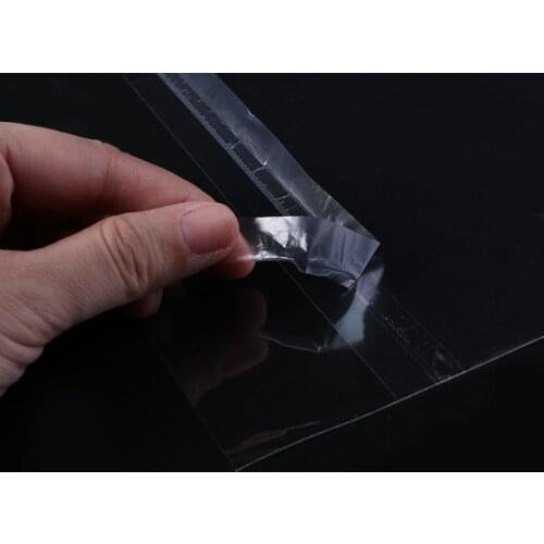 50 Resealable 4 Mil Plastic Vinyl Record Outer Sleeves For 12'' LP GATEFOLD 2LP 19QA