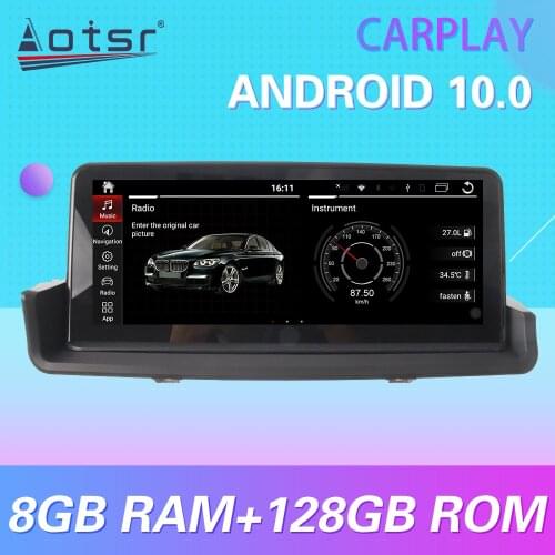 For BMW 3 Series E90 E91 E92 E93 2005 - 2012 Android 10 Carplay Car Multimedia Radio Player GPS Navigation Stereo