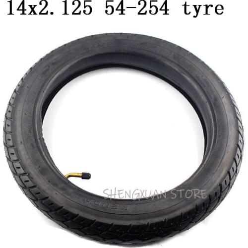 Free shipping 14x2.125 bike folging electric scooter tyre 14 x 2.125 tyre for Gas Electric Scooters 14 inch E-bike wheel tire