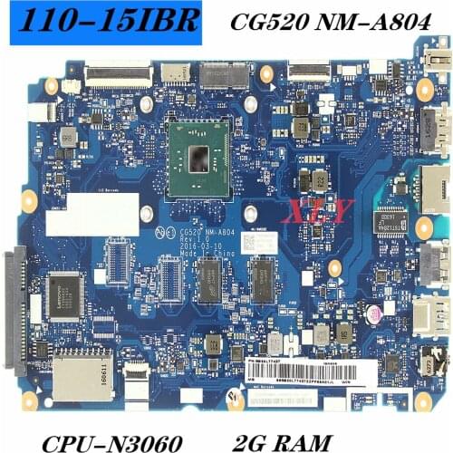 For Lenovo 110-15IBR CG520 NM-A804 Laptop motherboard CPU N3060 2G RAM 100% test work 5B20L77437