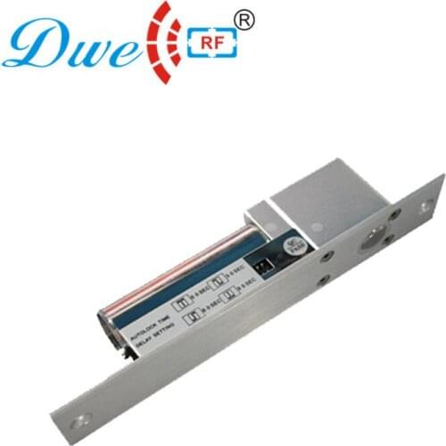 DWE CC RF Electric Bolt Lock 12V Power Fail Close Rfid Door Lock For Glass Door Access Control System DW-100