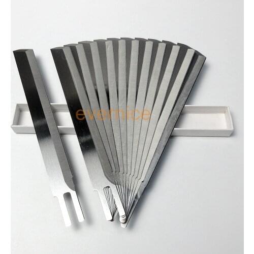 12 PCS HSS Knife Knives Blades for 8" Eastman 627 629 Straight Cutting Machine