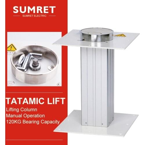 Tatami Manual lift table automatic lifting platform adjustment height 260-550 310-670 360-800 410-700 MM silent noiseless