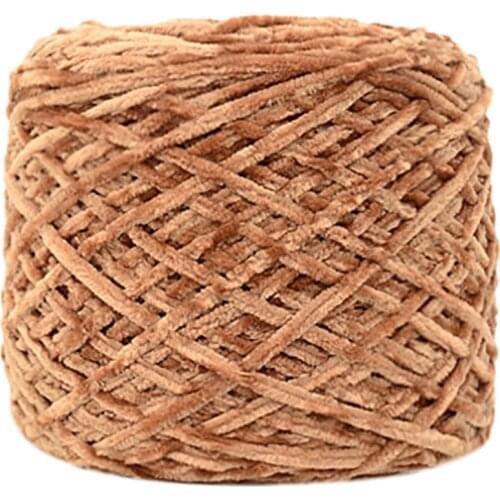 100g Gold Velvet Yarn Roving Scarf Knit Wool Yarn Thickness Warm Hat Household Knitting Warm Sweater Sofa Cushion Scarf DIY