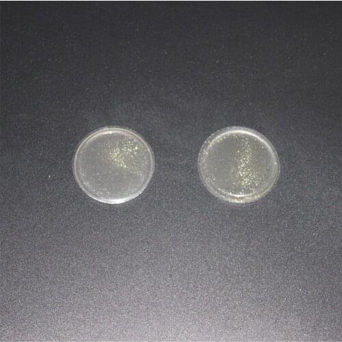 2Pcs/Set Silicone Glitter Cheap Round Makeup Sponge Blending Cosmetic Beauty Foundation Sponge Powder Puff For Women Girls